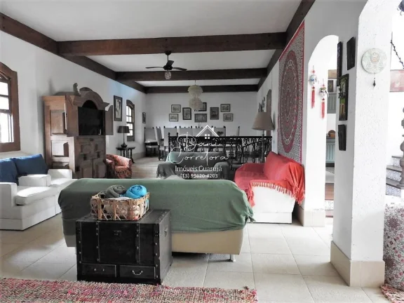 Imagem Imperdível: Casa à venda em Guarujá-SP, Balneário Praia do Pernambuco - 7 quartos, 4 suítes, 3 salas, 7 banheiros, 4 vagas, 463m²