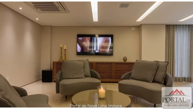 Imagem Apartamento novo a venda no Vila da Serra, 260 m² com área de lazer completa