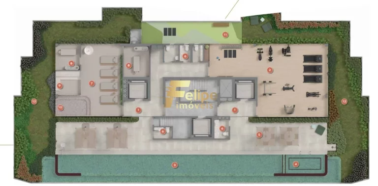Imagem STUDIO GARDEN, 01 QUARTO À VENDA NA ENSEADA DO SUÁ EM VITÓRIA/ES!