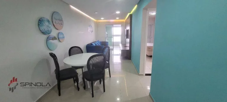 Imagem Apartamento com 2 dormitórios à venda, 85 m² por R$ 620.000,00 - Balneário Flórida - Praia Grande/SP