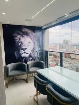 Imagem Apartamento 70M², 3Q, 1 Suíte, 2 Banheiros, 1 Vaga, Varanda Gourmet com Churrasqueira Elétrica, Academia, Piscina, Salão de Festas.