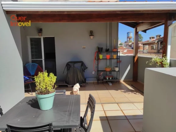 Imagem Cobertura duplex à venda em Ribeirão Preto-SP no Jardim Paulistano: 3 quartos, 1 sala, 3 banheiros, 2 vagas, 123m².
