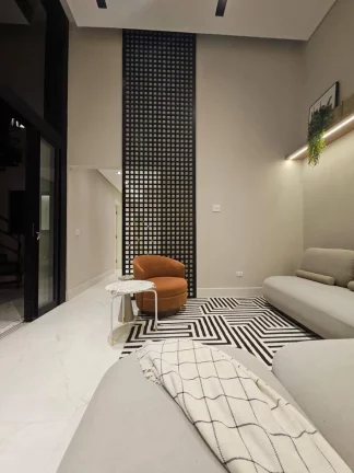Imagem Casa mobiliada e decorada em residencial planejado