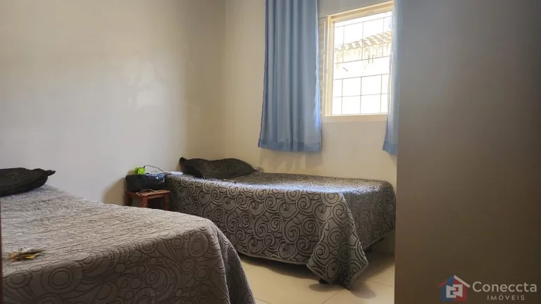 Imagem Casa à venda no Jardim Panorâmico em Patos de Minas – 3 quartos, área gourmet e garagem – R$600 mil