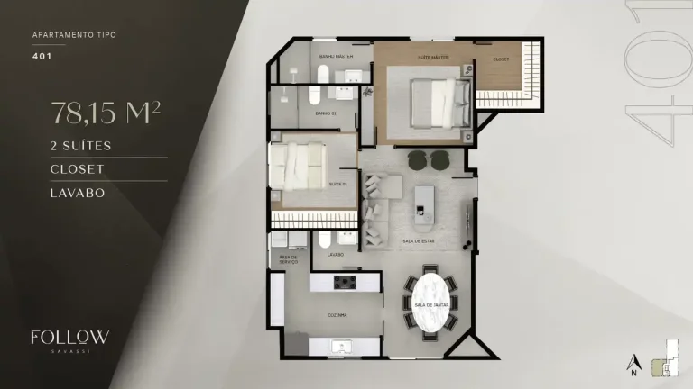 Imagem Follow Savassi Residence - Follow Savassi Residence