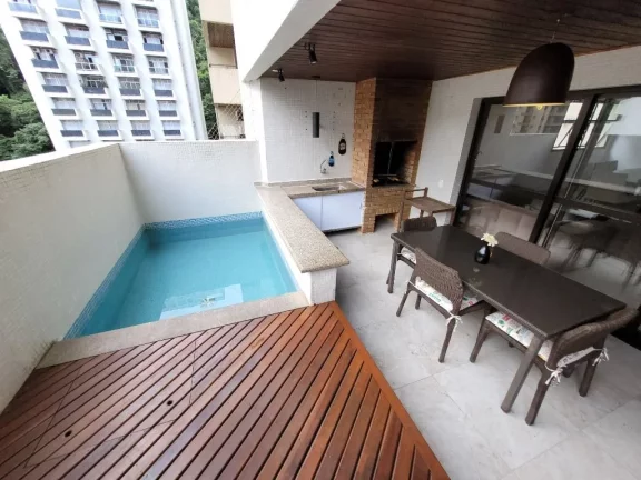 Imagem Apartamento com 4 dormitórios à venda, 200 m² - Pitangueiras - Guarujá/SP