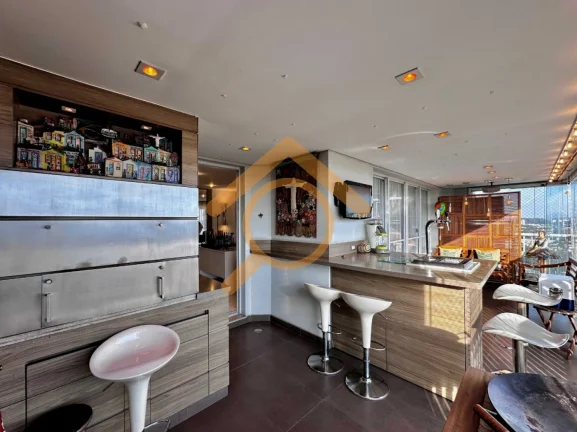 Imagem Apartamento de luxo no Jardim Marajoara: 4 quartos, 3 suítes, 3 salas, 5 banheiros, 3 vagas, 233m² - Condomínio Iepe Golf.