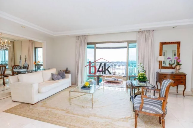 Imagem Apartamento com 281 m2, 4 dormitórios suítes e 4 vagas à venda R$ 3.200.000 - Campo Belo