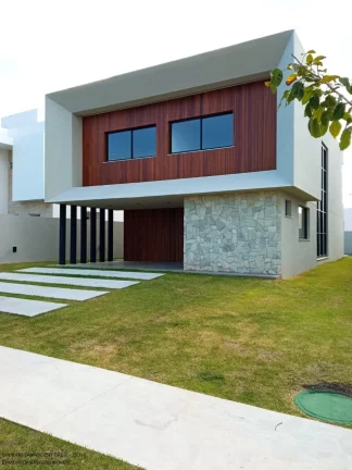 Imagem Imóvel de luxo: Casa em condomínio de 4 quartos em Vila de Abrantes, Camaçari-BA, com 4 suítes e 250m² de área. Aproveite!