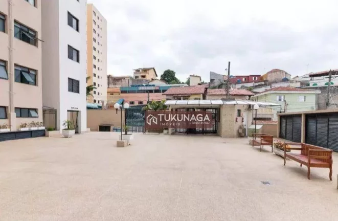 Imagem Aconchegante Apartamento com sacada, carpete de madeira nos 2 dormitórios e na sala, à venda, 65 m² por R$ 390.000 - Vila Rosália - Guarulhos/SP