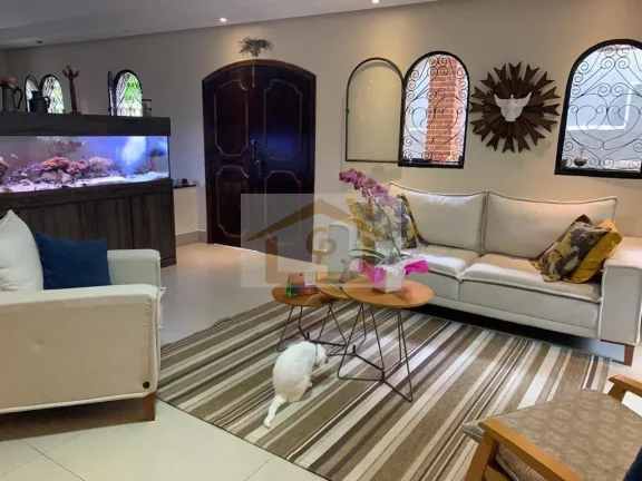 Imagem Charmosa, casa praticamente térrea, 3 suítes, 3 vagas *escritório