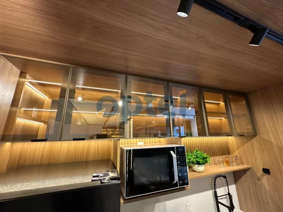 Imagem Loft de Luxo totalmente mobiliado no Centro de São Bernardo: 1 quarto, 1 suíte, 1 sala, 1 banheiro, 25m². Alugue já!