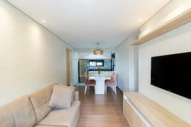 Imagem Apartamento com 72m², 3 dormitórios, sendo 1 suite, sala para dois ambientes, sacada, cozinha, ár...