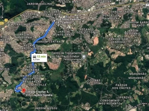 Imagem Área 2.740m² (ZIS) próx. ao centro de Cotia (Km 32 Rap. Tavares) p/ MCMV