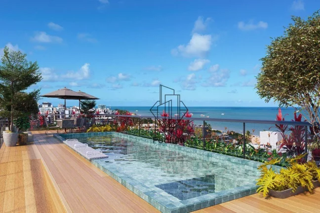 Imagem Flat térreo com área Garden privativa a poucos metros da praia do Cabo Branco - FL0454