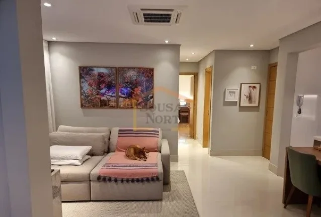 Imagem Apartamento maravilhoso, 2 dormitórios, sendo 1 suíte, ar condicionado quente e frio split, armár...
