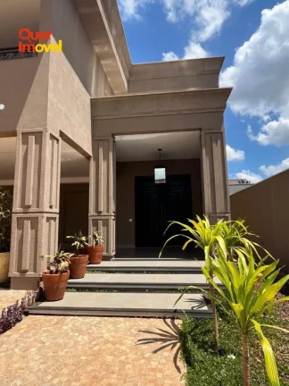 Imagem Casa de alto padrão em condomínio à venda em Jardinópolis-SP: 6 quartos, 4 suítes, 8 banheiros, 6 vagas, 842 m².