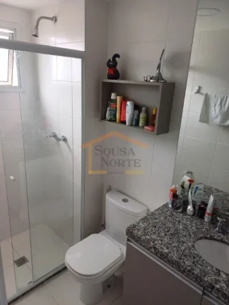 Imagem Apartamento, 53m², 2 dormitórios, sendo 1 suíte, sala para 2 ambientes, varanda arejada, 2 banhei...