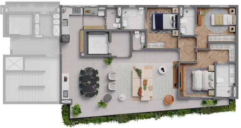 Imagem Cobertura Duplex em Cerqueira César - São Paulo SP