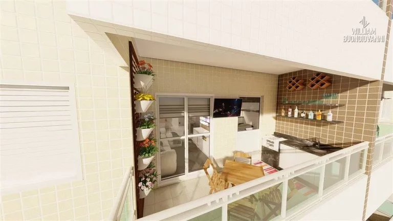Imagem Estilo e lazer a poucos passos do mar — seu novo apartamento em Praia Grande