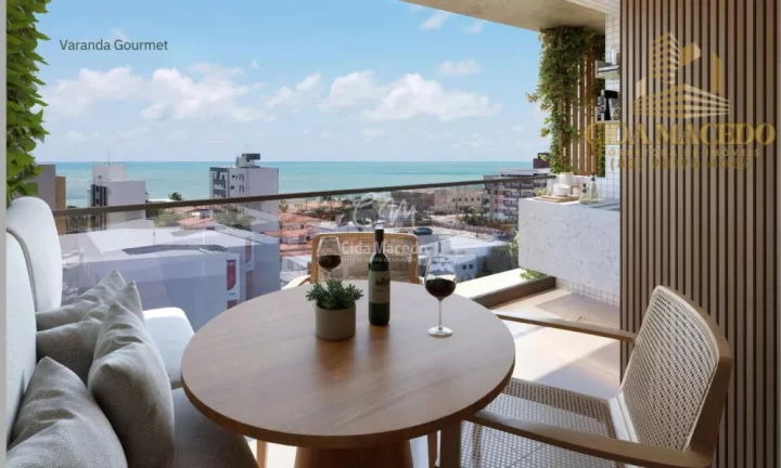 Imagem Apartamento para Venda em João Pessoa, Jardim Oceania, 3 dormitórios, 2 suítes, 3 banheiros, 2 vagas