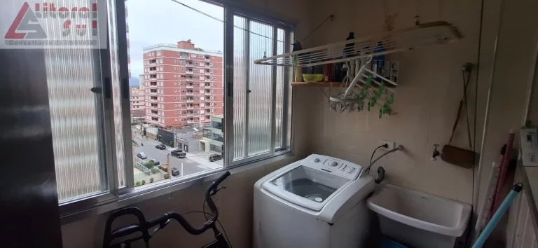 Imagem Apartamento à venda em Praia Grande-SP, Tupi: 2 quartos, 1 suíte, 1 sala, 2 banheiros, 1 vaga, 79m². Confira já!