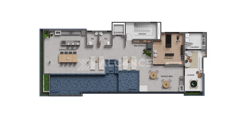 Imagem Studio - 21,80 m² - Intermares, Cabedelo/PB
