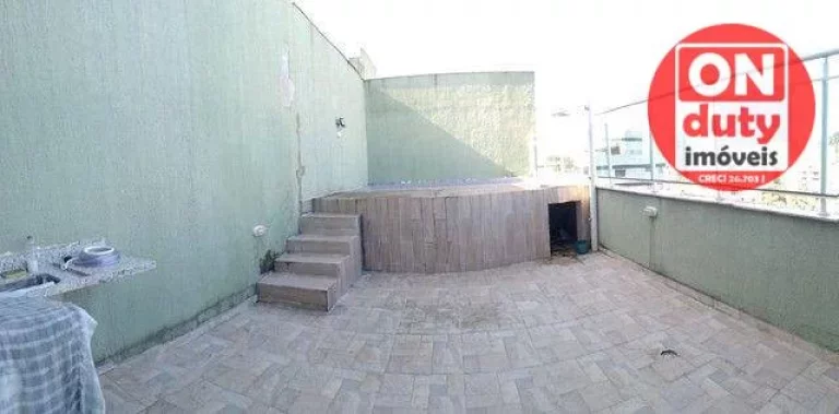 Imagem Penthouse com 3 dormitórios à venda, 134 m² por R$ 580.000,00 - Jardim Três Marias - Guarujá/SP