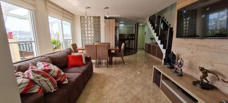 Imagem Apartamento Duplex Vila Prudente - 135 m² - 3 Dormitórios, 2 Suítes - Varanda Gourmet - 2 Vagas