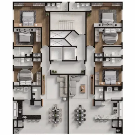 Imagem Apartamento à venda no bairro Centro - Balneário Camboriú/SC