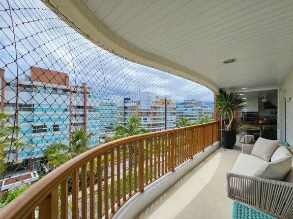 Imagem Apartamento de Luxo à Venda em Riviera de São Lourenço Módulo 07: 4 Quartos, 4 Suítes, 3 Salas, 4 Vagas, 228,15m² de Pura Elegância!
