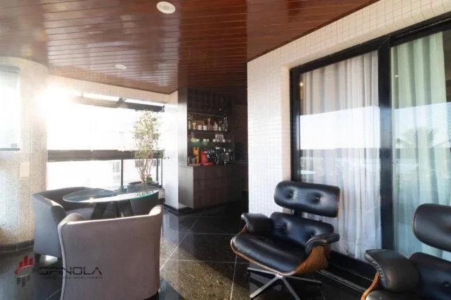 Imagem Apartamento à venda, 220 m² por R$ 3.710.000,00 - Canto do Forte - Praia Grande/SP