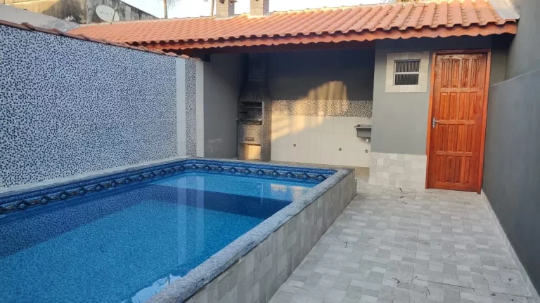 Imagem Casa com 2 dorms, Flórida Mirim, Mongaguá - R$ 310 mil, Cod: 1896