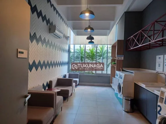 Imagem Studio com 1 dormitório para alugar, 39 m² por R$ 3.967,80/mês - Vila Lanzara - Guarulhos/SP