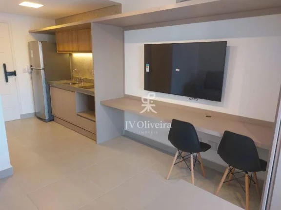 Imagem Studio com 1 dormitório para alugar, 30 m² por R$ 3.057/mês - Parque Colonial - São Paulo/SP