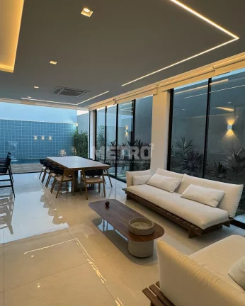 Imagem Casa com 5 suítes, Piscina, Área gourmet, Ambientes integrados