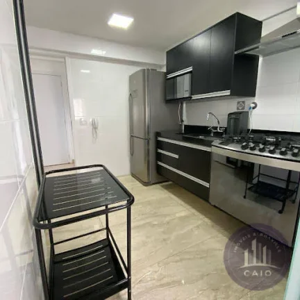 Imagem Apartamento Mobiliado 78m, 2 suítes a venda e aluguel R$ 9.500-Alphaville