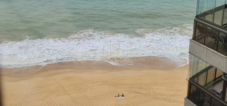 Imagem Cobertura duplex frente mar com 320 m² de área útil com 3 vagas de garagem e la