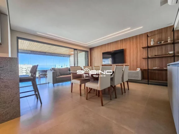 Imagem Apartamento Pé na Areia para Locação, com 3 Dormitórios 3 Suítes 143m² - Riviera de São Lourenço - Bertioga SP
