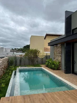 Imagem Casa no Condomínio Alphaville I com 3 suítes, Ampla área Gourmet e Piscina Aquecida 258 m² por R$ 2.300,00 Bonfim Paulista/SP