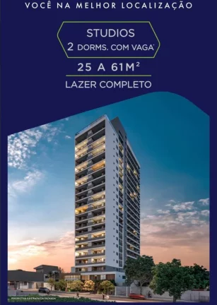 Apartamento com 1 Quarto à Venda, 26 m² em Vila Olímpia - São Paulo