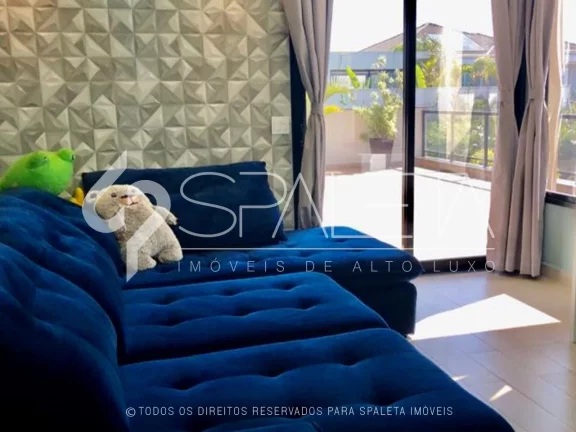 Imagem Linda residência moderna à venda no condomínio Quinta das Paineiras em Jundiaí