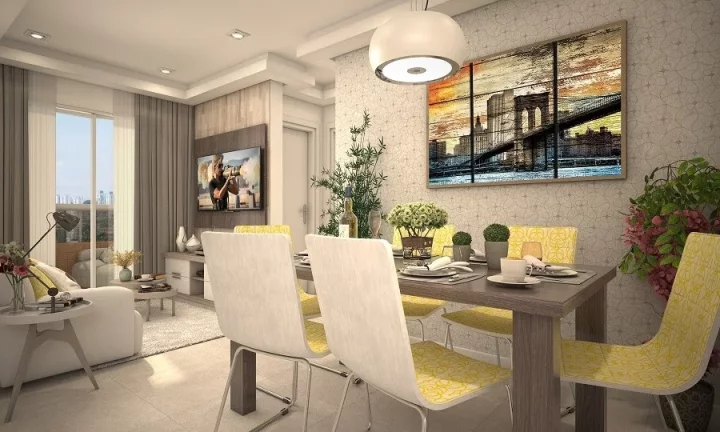 Imagem Apartamento com 2 dorms, Guilhermina, Praia Grande - R$ 394 mil, Cod: 1561