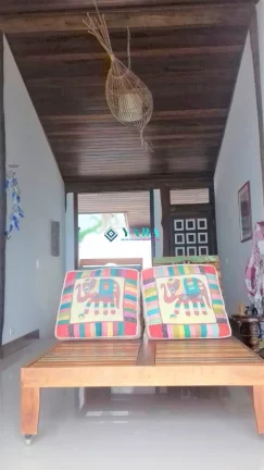 Imagem Ubatuba casa pé na areia -Almada