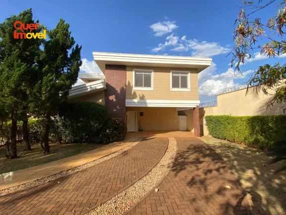 Imagem Maravilhosa casa em condomínio para locação na Vila do Golf, Ribeirão Preto-SP! 3 quartos, 3 suítes, 1 sala, 5 banheiros, 320m² de área. Aproveite essa oportunidade! Quer Imóvel Negócios Imobiliários!
