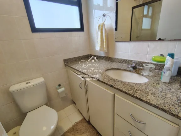 Imagem Apartamento à venda em Guarujá-SP, Morro do Maluf: 3 quartos, 1 suíte, 2 salas, 3 banheiros, 2 vagas de garagem, 126m².