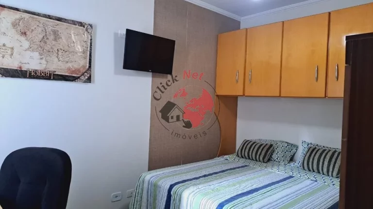 Imagem Sobrado Estudo permuta por apto menor valor ,3 dorms c suite , varanda ,quintal , churrasq,4 vagas, bairro Vila Camilópolis,Santo André