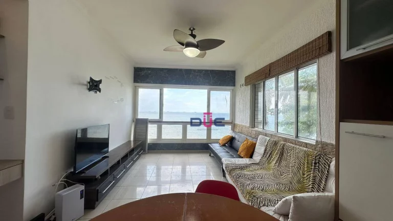 Imagem Apartamento com 2 dormitórios à venda, 88 m² por R$ 580.000 - Ilha Porchat - São Vicente/SP