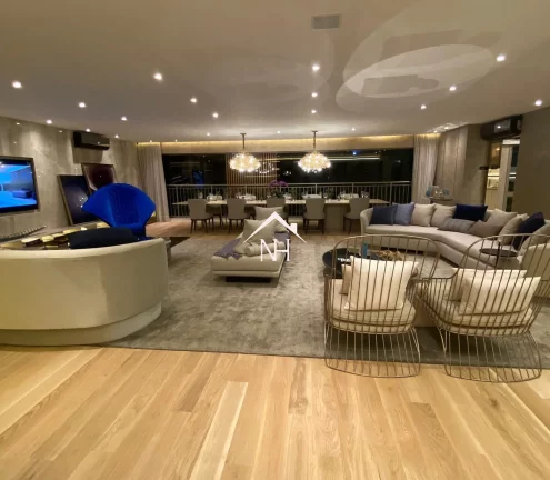 Imagem apartamento Moema, 4 suítes , 3 vagas, 4 vagas, apartamento em moema, alto padrão moema, piscina coberta, quadra de tênis, ponto para recarga de carro