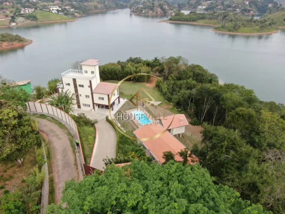Imagem Chácara com área do terreno de 9.806,00 m, Condomínio Águas de Igaratá, SP.